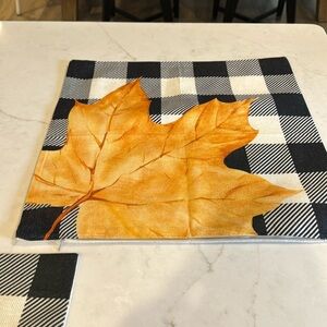 Holiday pillow cover